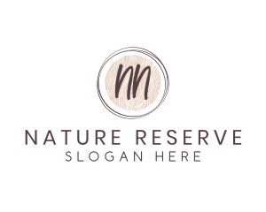 Natural Wood Cosmetics logo design