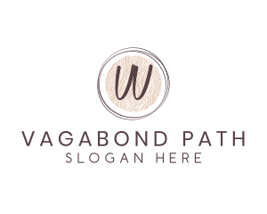 Natural Wood Cosmetics logo design