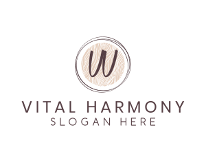 Natural Wood Cosmetics logo design