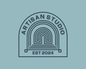 Arch Interior Designer logo design