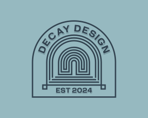 Arch Interior Designer logo design