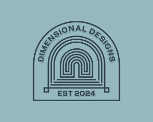 Arch Interior Designer logo design