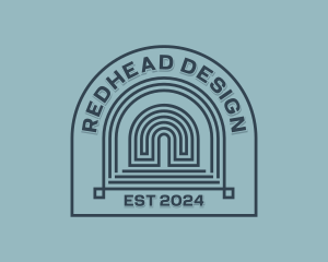 Arch Interior Designer logo design