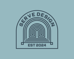 Arch Interior Designer logo design