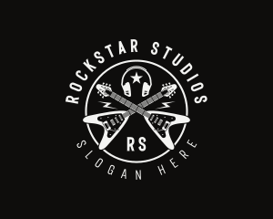 Rockstar Band Guitar  logo