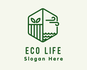 Rural Eco Park logo design