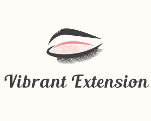 Eyebrow Eyelash Beauty logo design