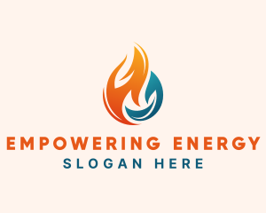 Thermal Gas Fire logo design