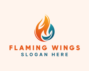 Thermal Gas Fire logo design