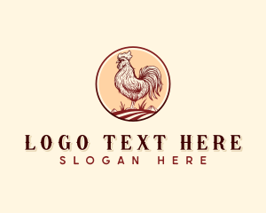 Chicken Rooster Farm logo