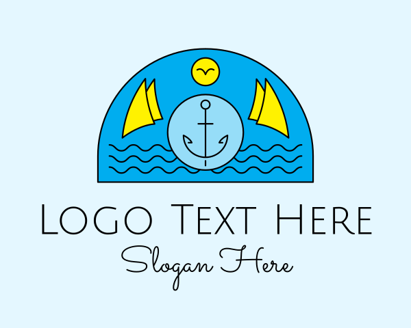 Ocean logo example 3