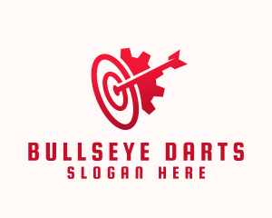 Automotive Gear Bullseye logo design