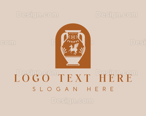 Antique Jar Decoration Logo