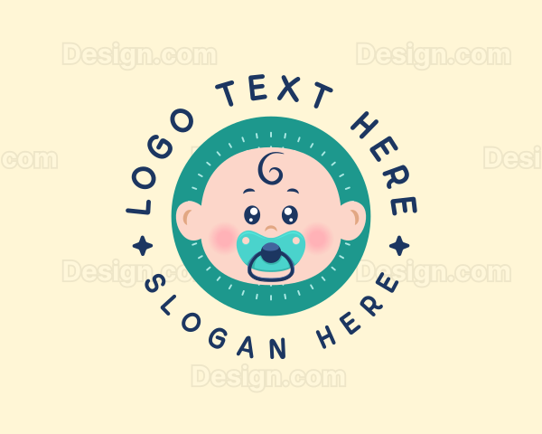 Baby Pacifier Nursery Logo