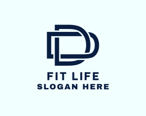 Modern Professional Letter D Logo