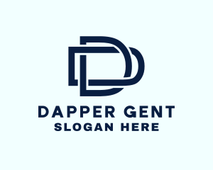 Modern Professional Letter D logo design