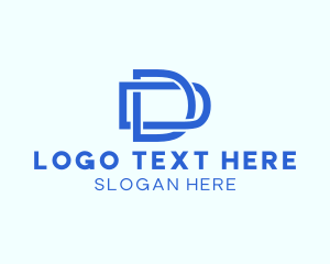 Modern Professional Letter D logo