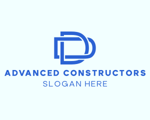 Modern Professional Letter D logo design