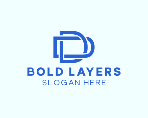 Modern Professional Letter D logo design