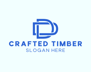 Modern Professional Letter D logo design