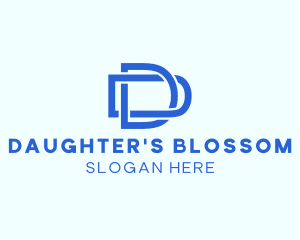 Modern Professional Letter D logo design