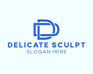 Modern Professional Letter D logo design