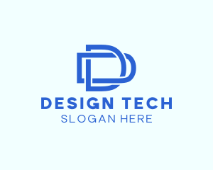 Modern Professional Letter D logo design