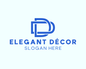 Modern Professional Letter D logo design