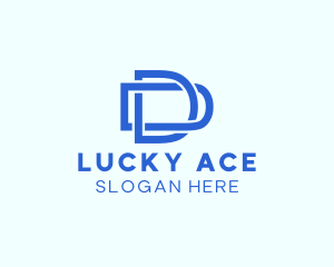 Modern Professional Letter D logo design