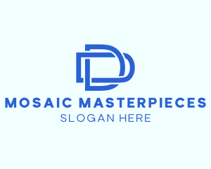 Modern Professional Letter D logo design