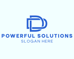 Modern Professional Letter D logo design