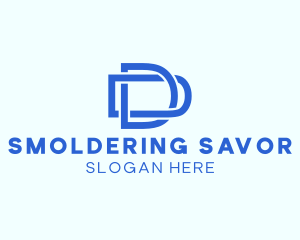 Modern Professional Letter D logo design