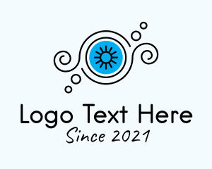 Abstract Eye Lashes logo