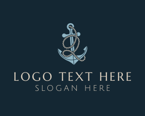 Anchor Rope Letter Q logo