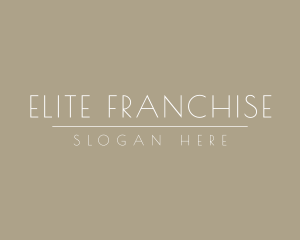 Elegant Luxury Business  logo design