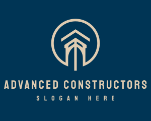 Premium Column Construction logo design