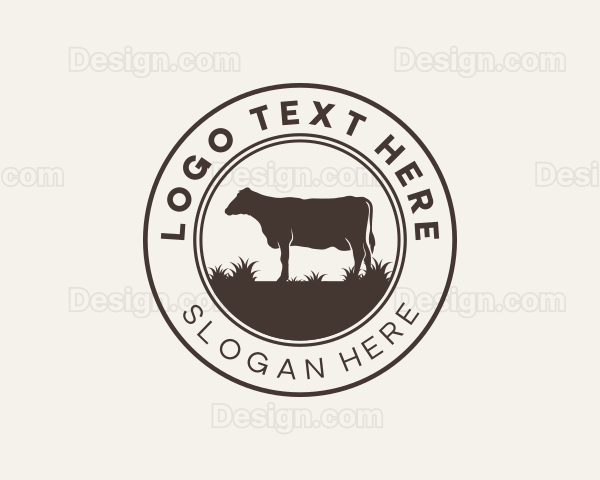 Grass Cow Farm Logo