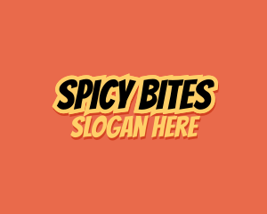 Spicy Asian Food  logo design