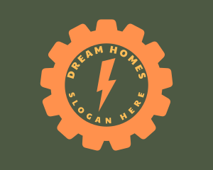 Orange Gear Lightning logo