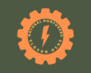 Orange Gear Lightning logo