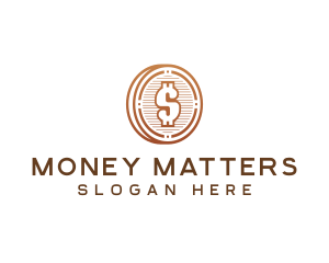 Money Coin Cash logo design