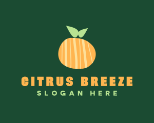 Orange Citrus Fruit logo