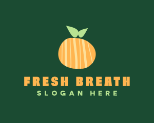 Orange Citrus Fruit logo design