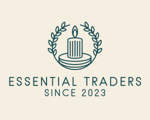 Organic Scented Candle  logo design