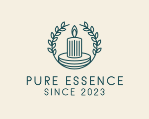 Organic Scented Candle  logo design