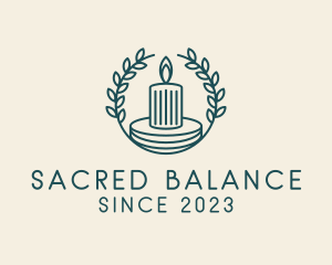 Organic Scented Candle  logo design