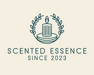 Organic Scented Candle  logo design