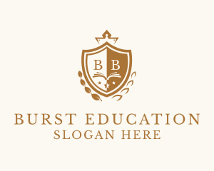 Royal Education Crest logo design