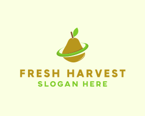 Fruit Pear Orbit logo