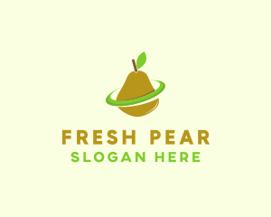 Fruit Pear Orbit logo